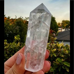 SUPER RARE White Fluorite Tower